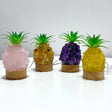 4 Color Pineapple LED Table Lamp Decorations Amethyst Agate - Wholesale Crystals