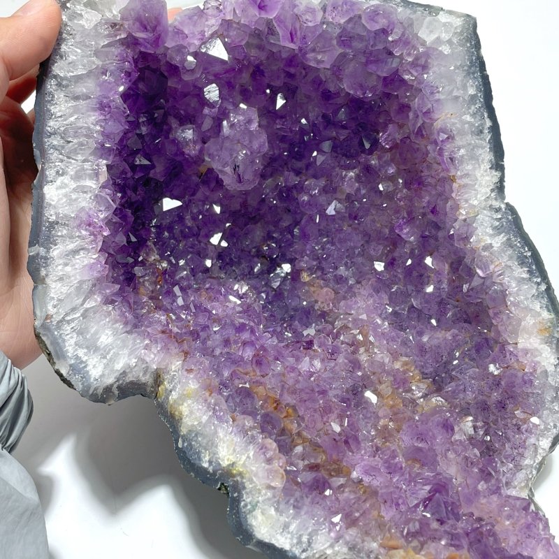 4 Pieces Beautiful Large Amethyst Cluster Specimen - Wholesale Crystals