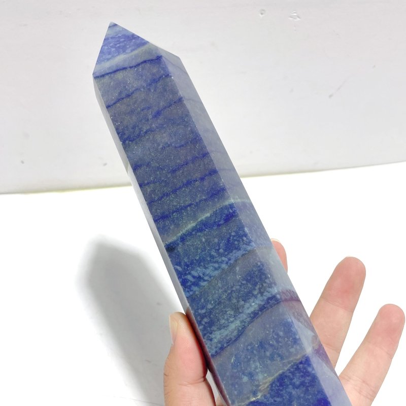 4 Pieces Large Blue Aventurine Tower - Wholesale Crystals