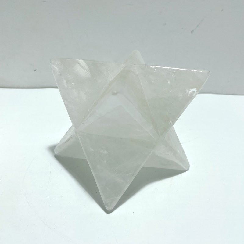 4 Pieces Large Clear Quartz Merkaba - Wholesale Crystals