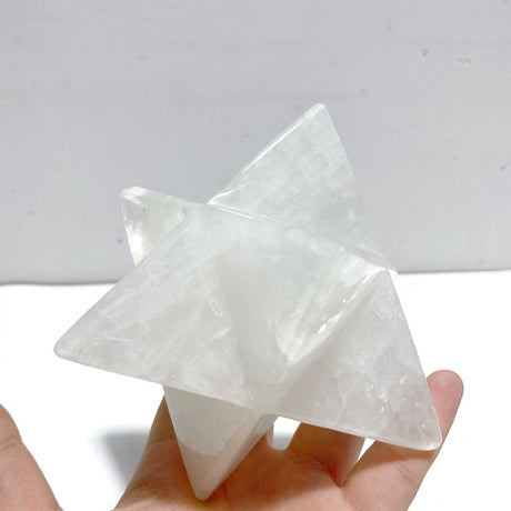 4 Pieces Large Clear Quartz Merkaba - Wholesale Crystals
