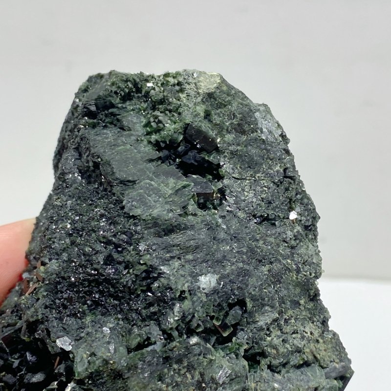 4 Pieces Raw Epidote Stone Specimen For Collection - Wholesale Crystals