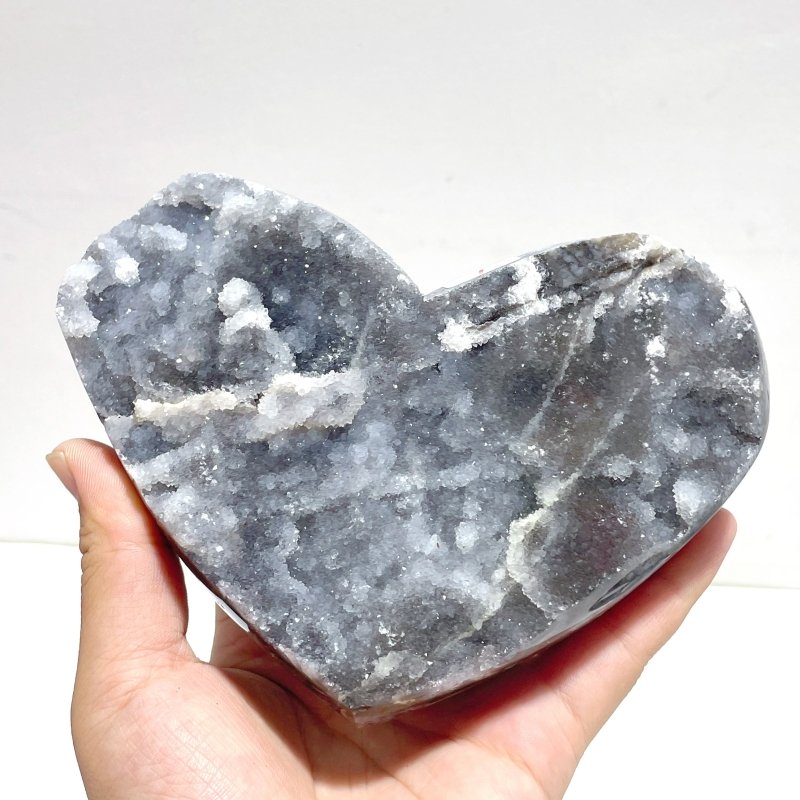 4 Pieces Sphalerite Heart With Stand - Wholesale Crystals