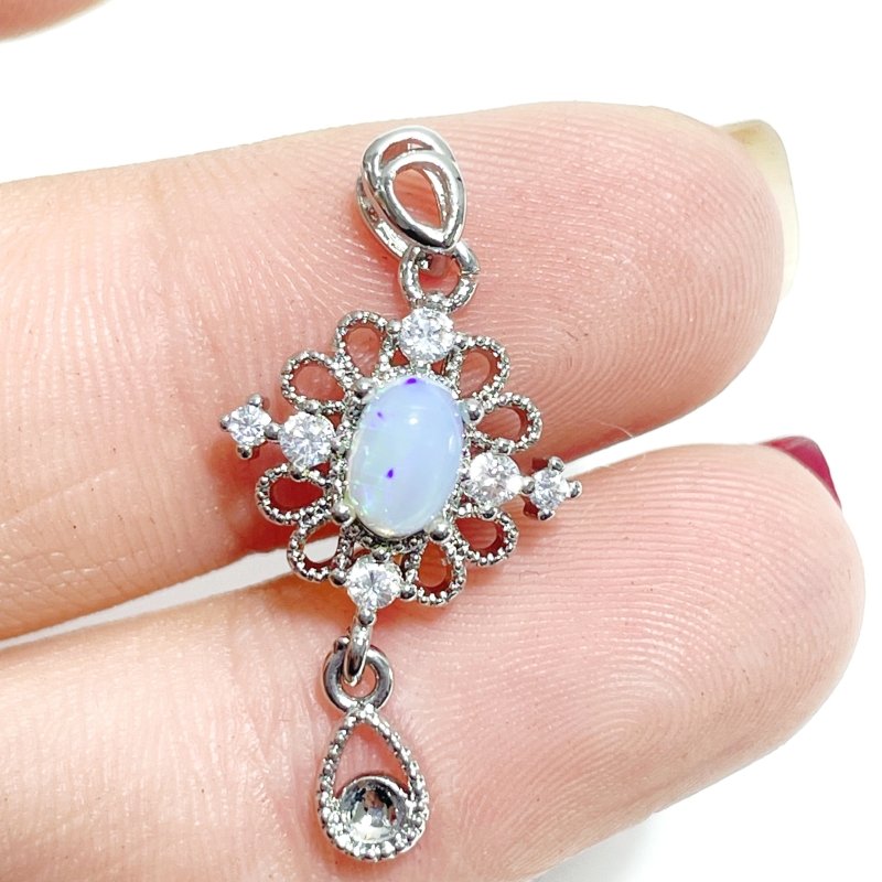 4 Types Natural Opal Crystal Pendant Wholesale - Wholesale Crystals