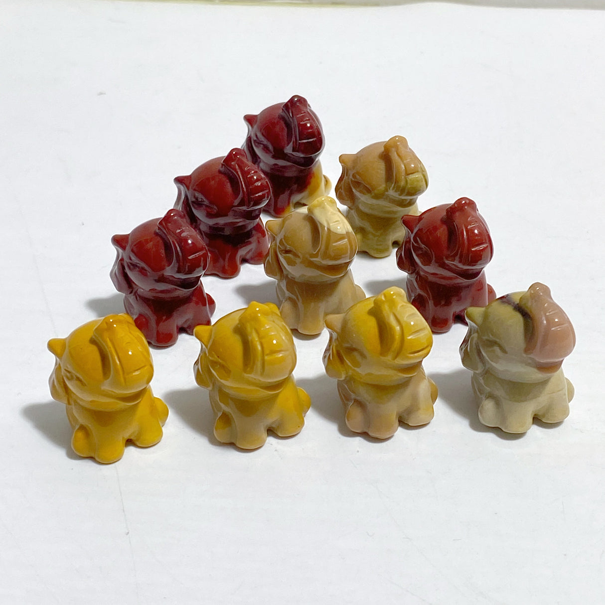 Mookaite Lapis Lazuli Mini Elephant Carving Wholesale