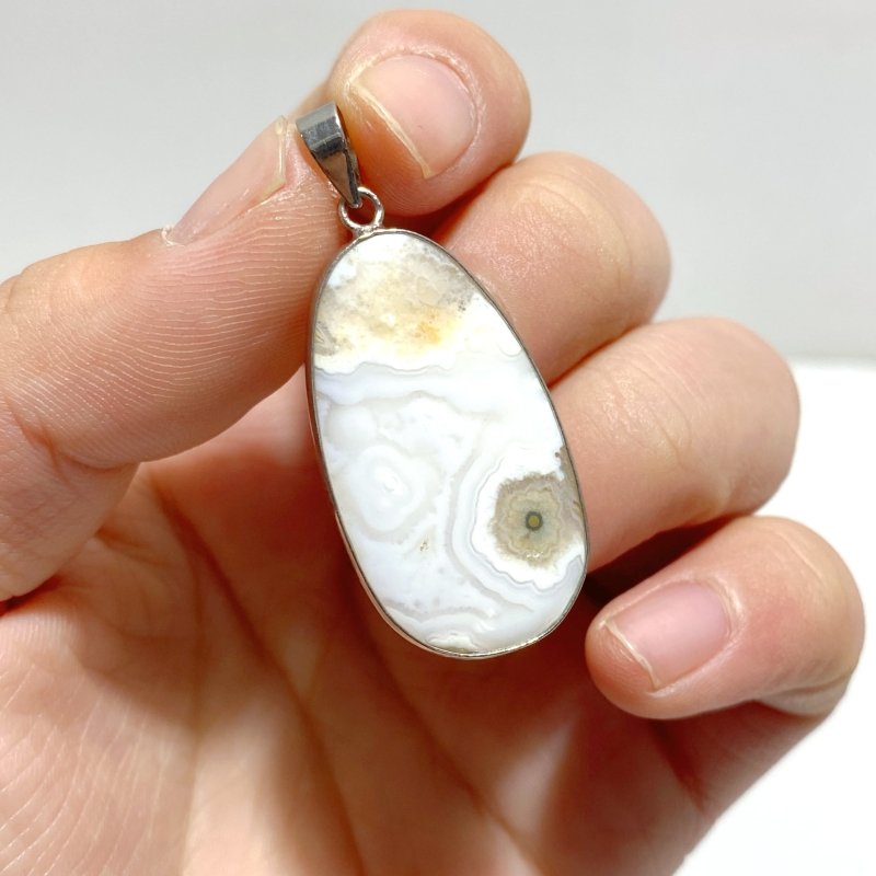 47 Pieces 8th Vein Ocean Japser Pendants - Wholesale Crystals