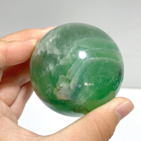 5 - 6.5CM Green Fluorite Sphere Wholesale - Wholesale Crystals