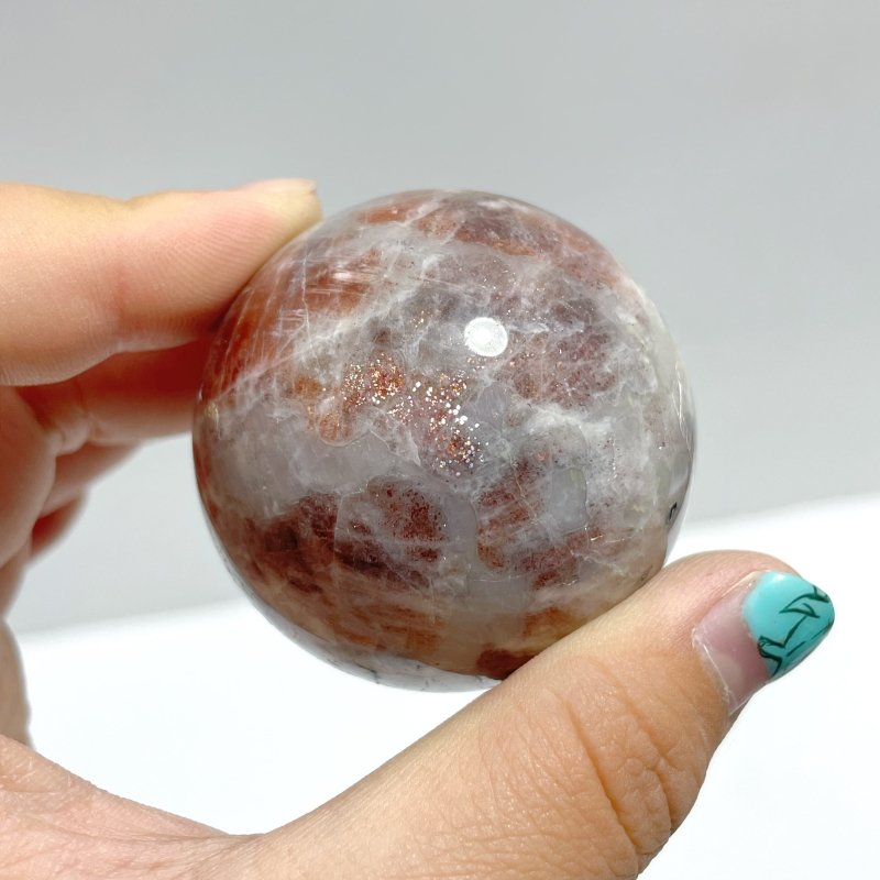 5 - 6cm Sunstone Spheres Ball Wholesale - Wholesale Crystals