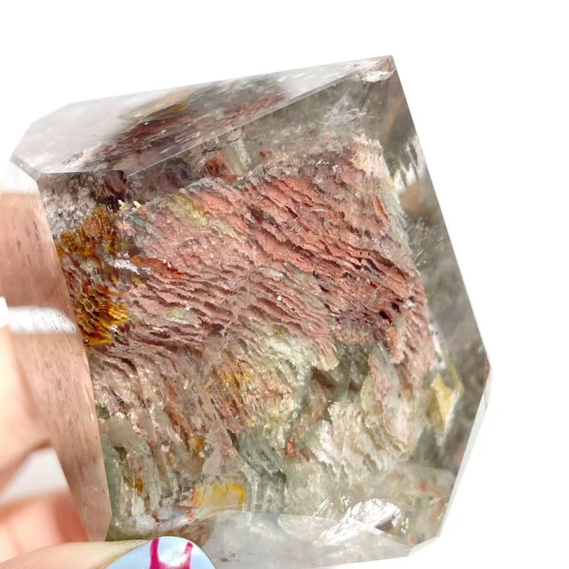 5 Pieces Beautiful Garden Quartz Free Form With Stand Home Decor - Wholesale Crystals