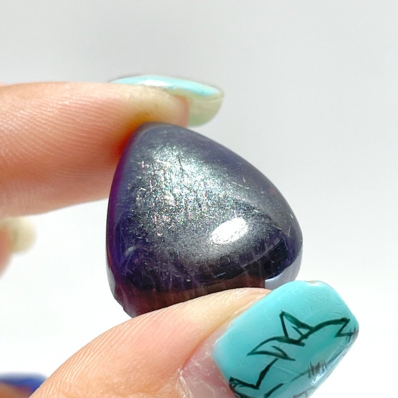 5 Pieces High Quality Cordierite Mixed Lepidocrocite WaterDrop Shape DIY Pendant - Wholesale Crystals