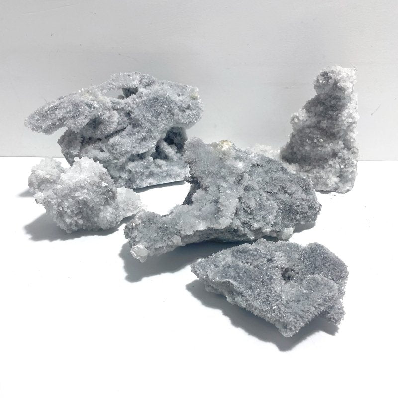 5 Pieces Large Clear Quartz Cluster Specimen - Wholesale Crystals