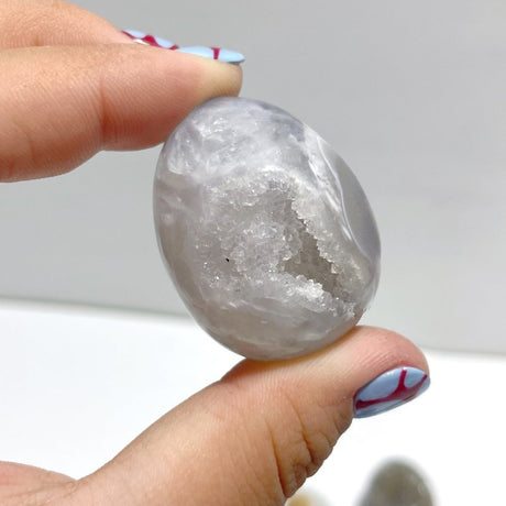 52 Pieces Geode Druzy Agate Eggs - Wholesale Crystals