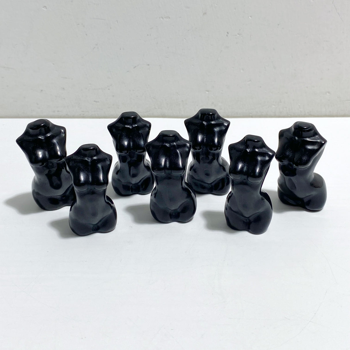 4CM Black Obsidian Goddess Carving Wholesale