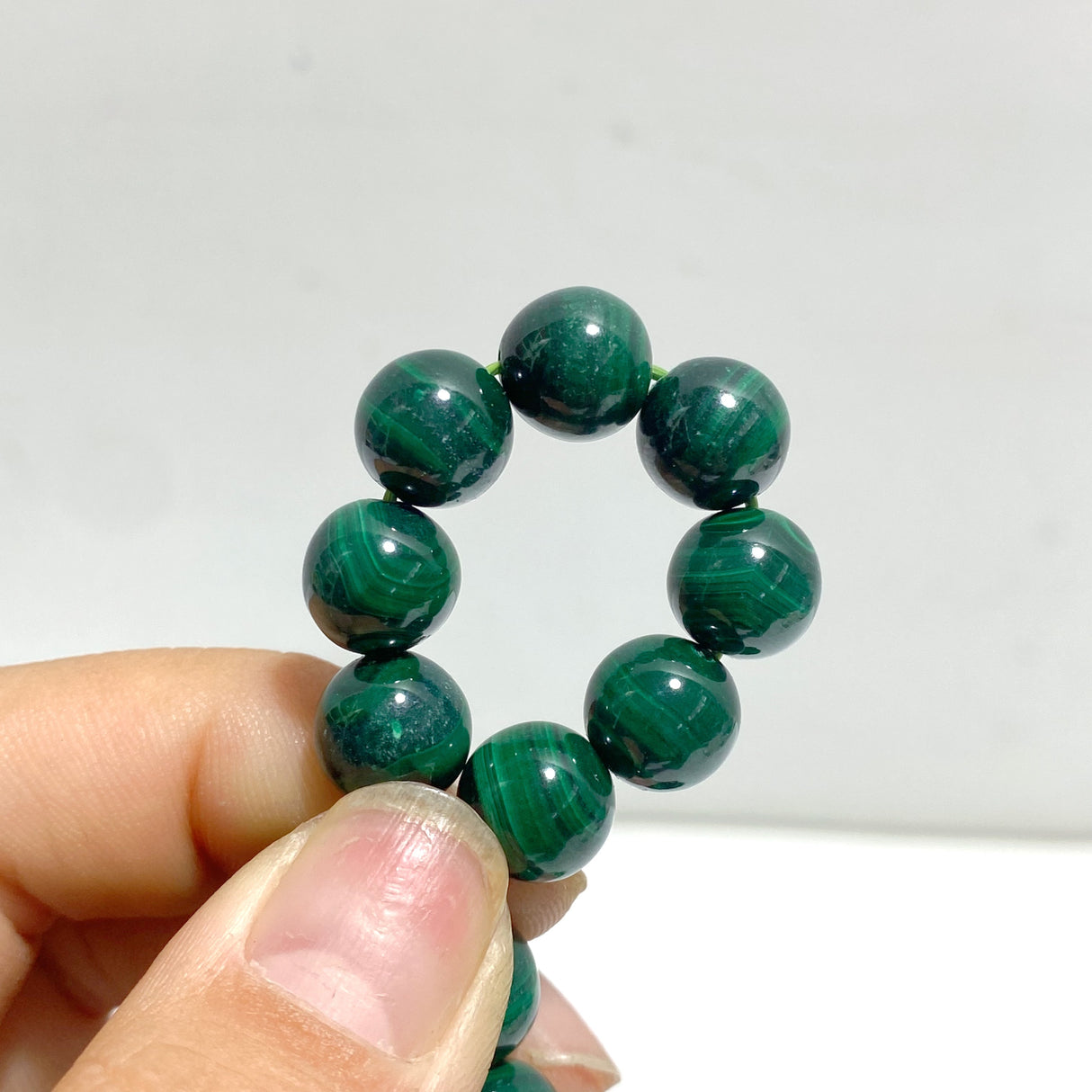 9MM Malachite Bracelet Wholesale