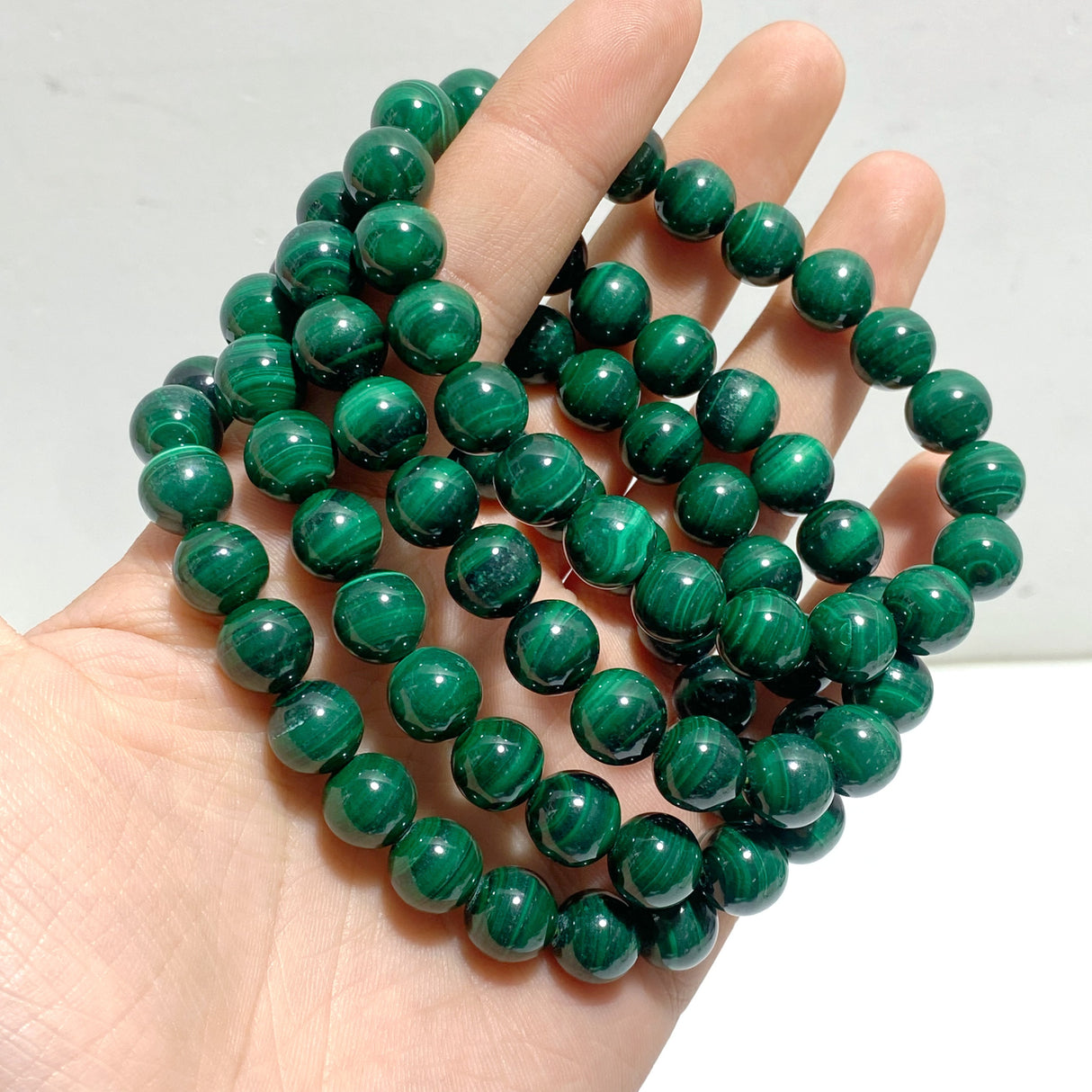 9MM Malachite Bracelet Wholesale