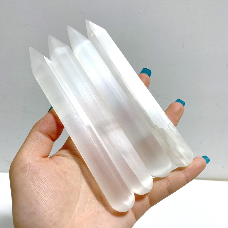 6In Selenite Massage Wands Wholesale -Wholesale Crystals