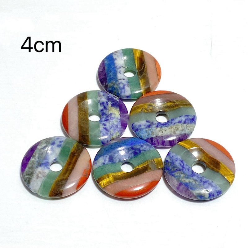 7 Chakra Donuts Wholesale - Wholesale Crystals