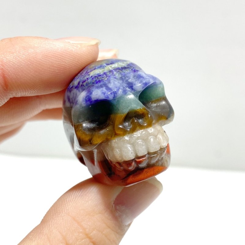 7 Chakra Skull Carving Wholesale - Wholesale Crystals