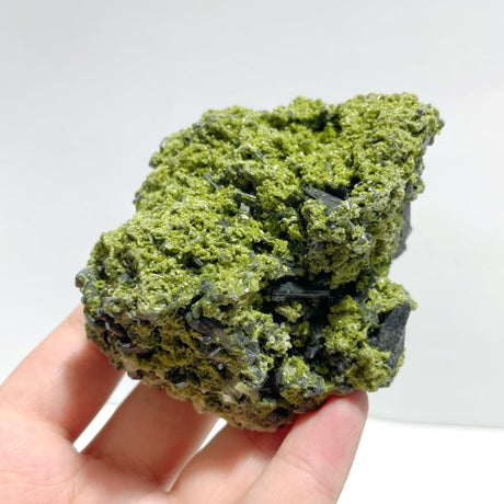 7 Pieces 2.13kg Beautiful Green Tourmaline Specimen For Collection - Wholesale Crystals