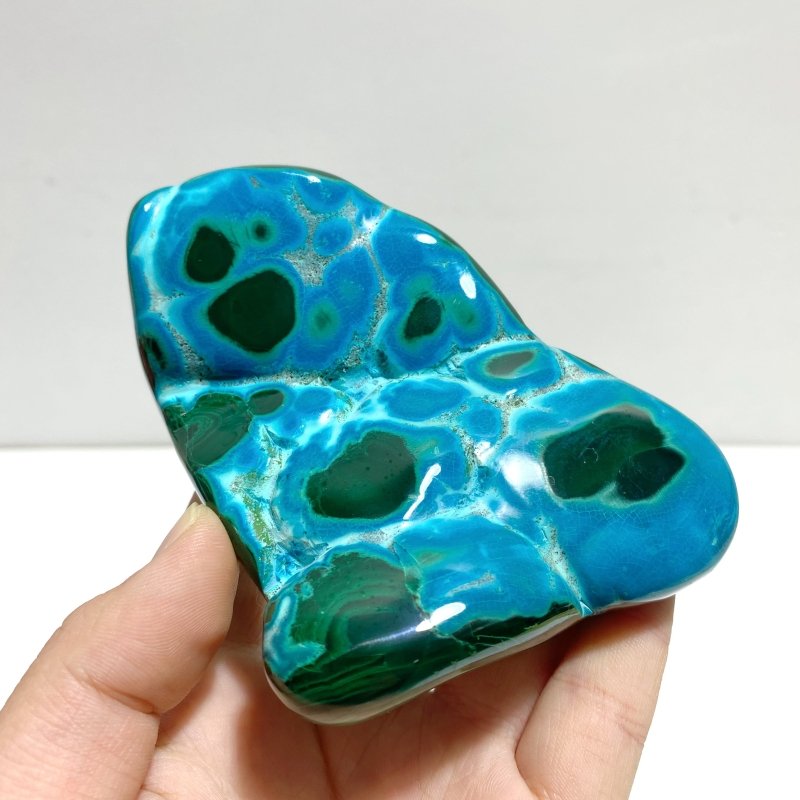7 Pieces High Quality Beautiful Polished Chrysocolla Mixed Malachite Home Decor 2 - Wholesale Crystals