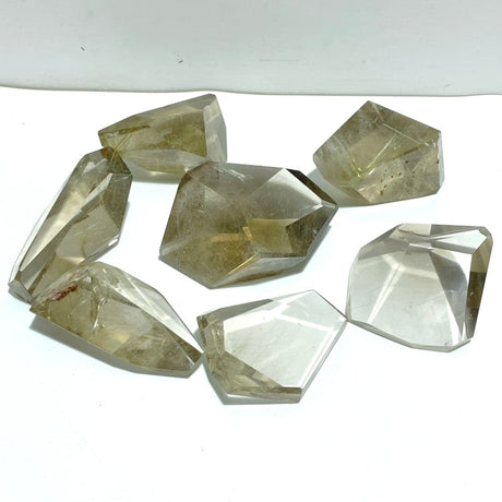 7 Pieces High Quality Gold Rutile Quartz Crystal Free Form - Wholesale Crystals