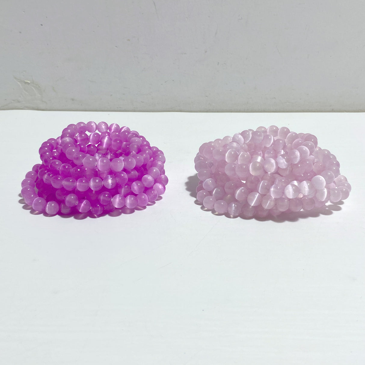 2 Types Aura Selenite Bracelets Wholesale