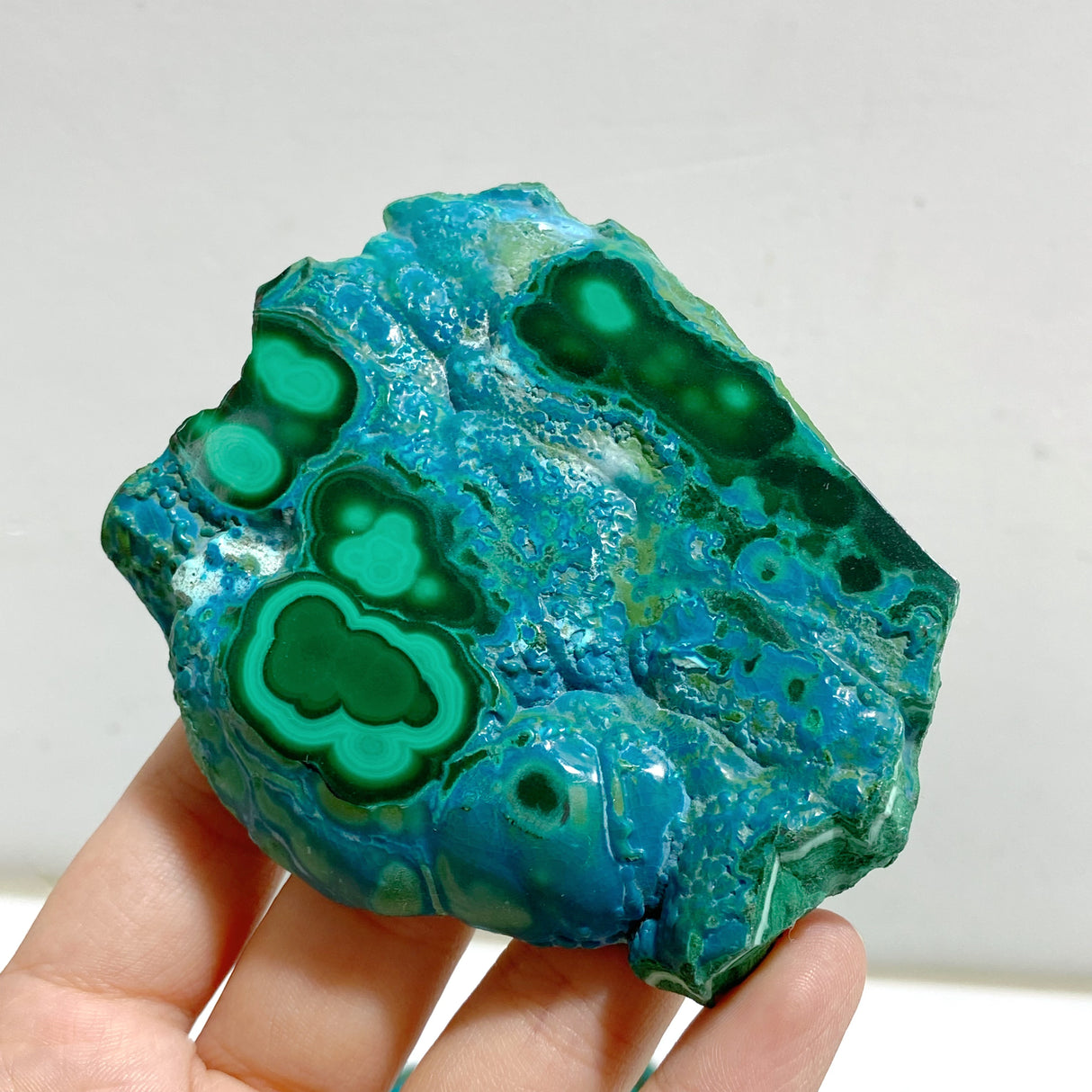 8 Pieces High Quality Beautiful Chrysocolla Mixed Malachite Specimen #9
