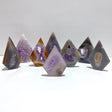 8 Pieces Beautiful Large Geode Druzy Agate Arrow Head Shape - Wholesale Crystals