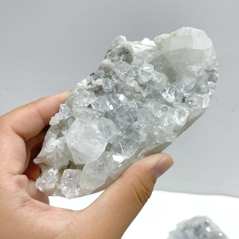 8 Pieces Raw Apophyllite Stone Specimen - Wholesale Crystals