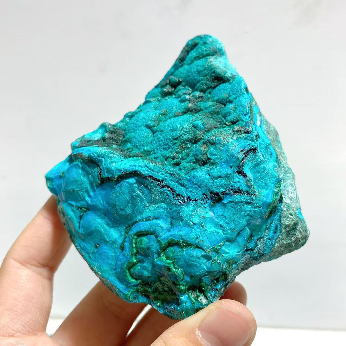 11 Pieces Beautiful Chrysocolla Mixed Malachite Specimen
