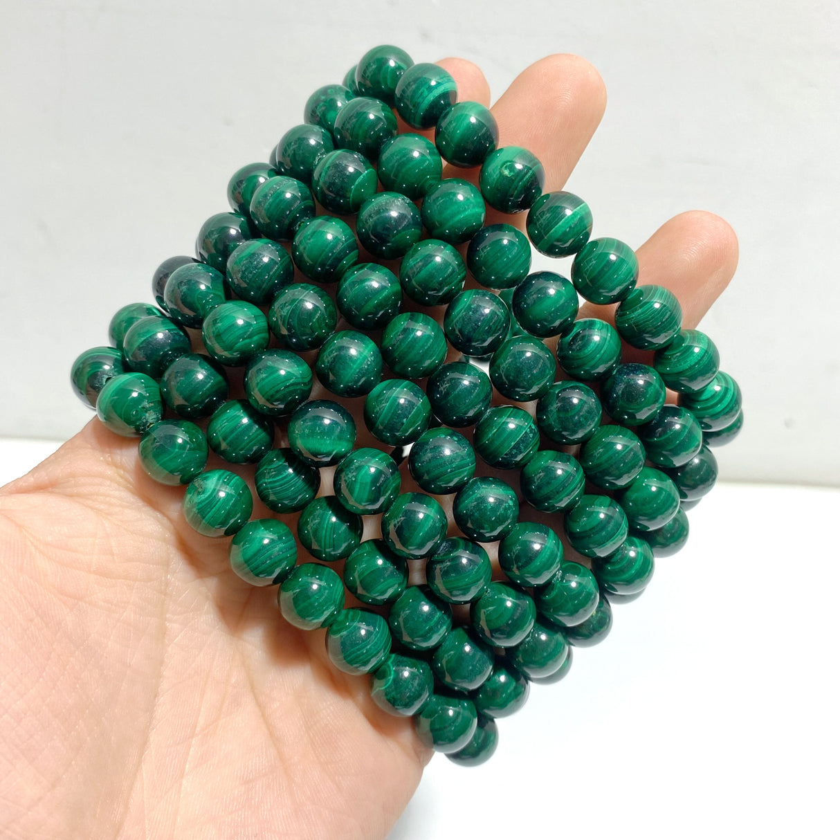 9MM Malachite Bracelet Wholesale