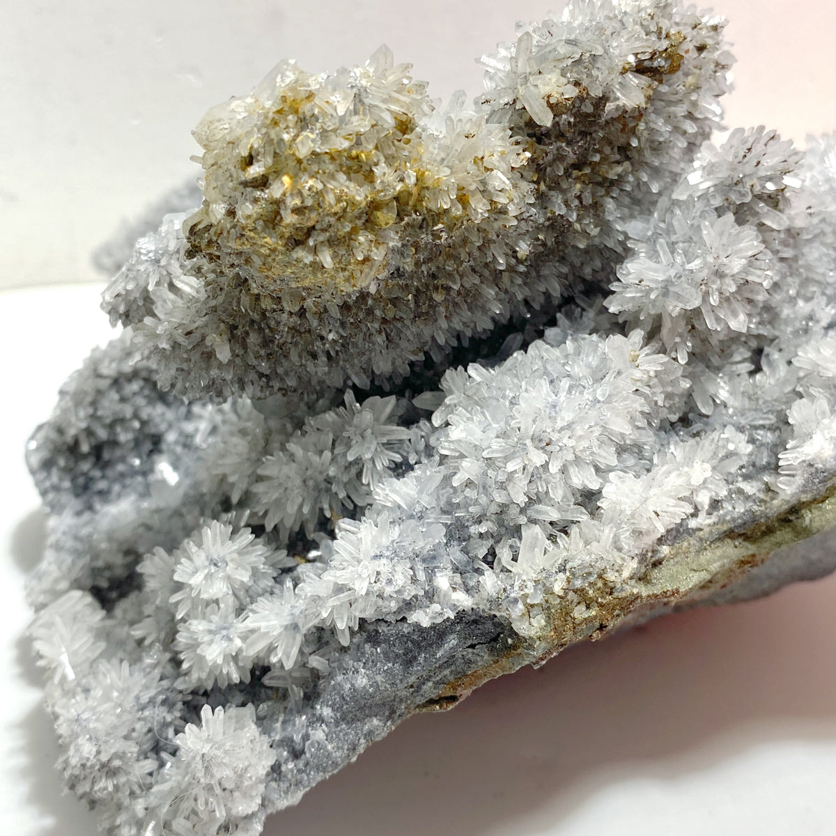 5 Pieces Large Black Clear Quartz Cluster Specimen For Collection