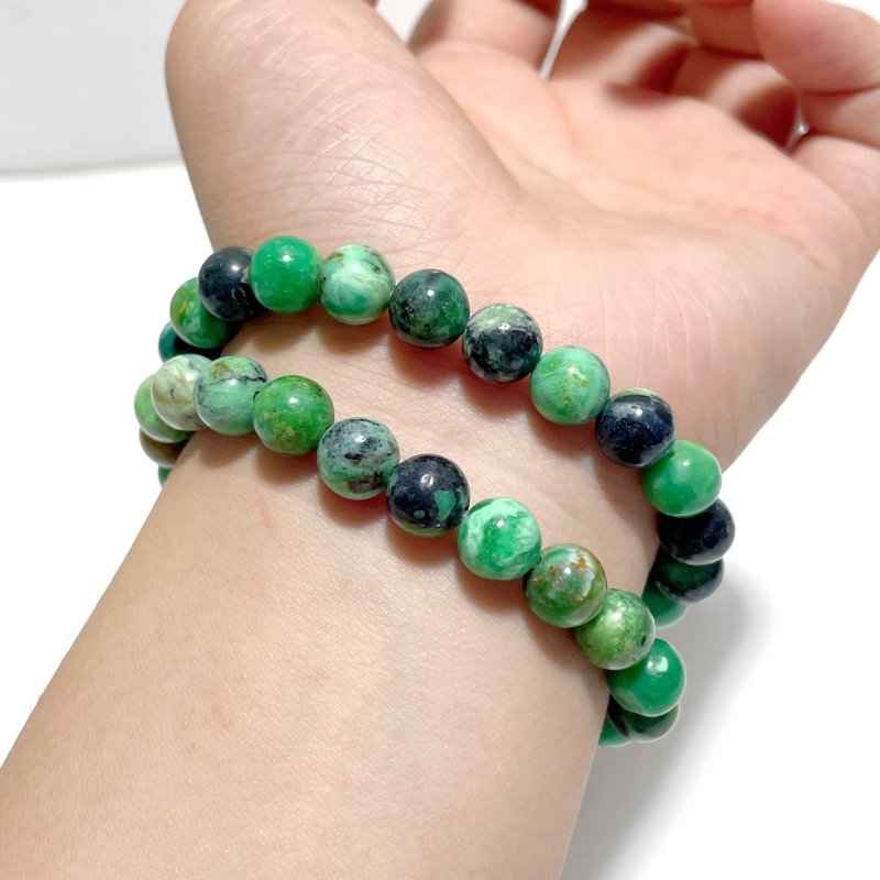 8MM Variscite Bracelet Wholesale - Wholesale Crystals