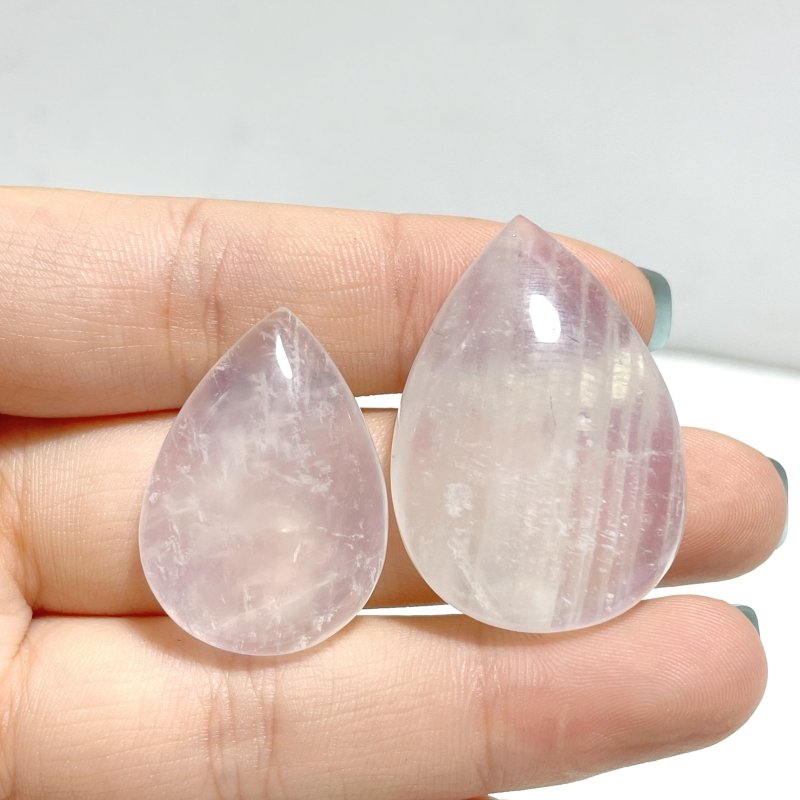 9 Pieces Moonstone Teardrop Shape DIY Pendant - Wholesale Crystals