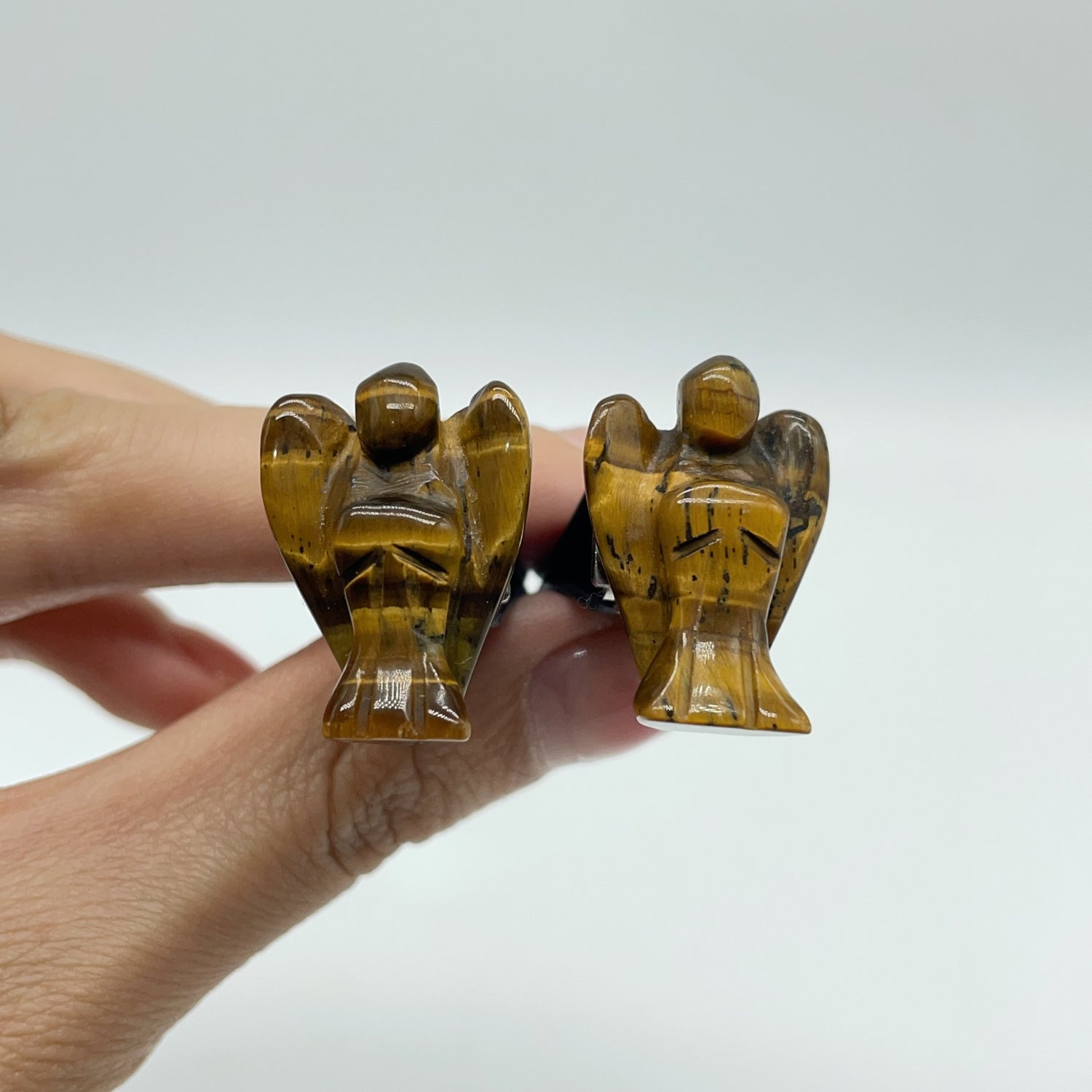 3 Types Angel Carving Crystal Car Air Vent Clips Wholesale