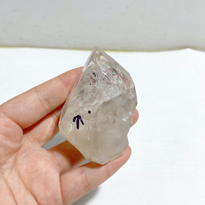 A52 Enhydro Quartz With Rainbow -Wholesale Crystals