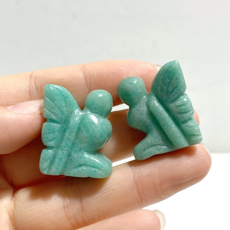 Amazonite Butterfly Fairy Carving Wholesale -Wholesale Crystals