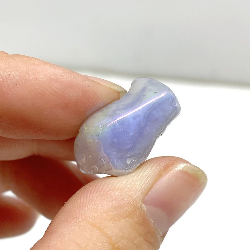 Aura Blue Lace Agate Tumbled Wholesale Closeout - Wholesale Crystals