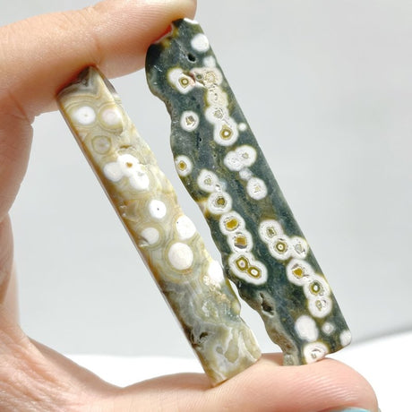 Beautiful 8th Vein Ocean Jasper Small Free Form Wholesale - Wholesale Crystals