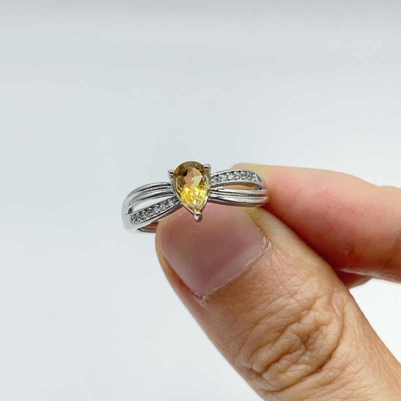 Beautiful Citrine Cut Faceted Ring Wholesale - Wholesale Crystals