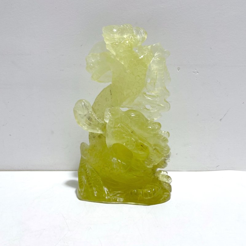 Beautiful Citrine Dragon Carving - Wholesale Crystals