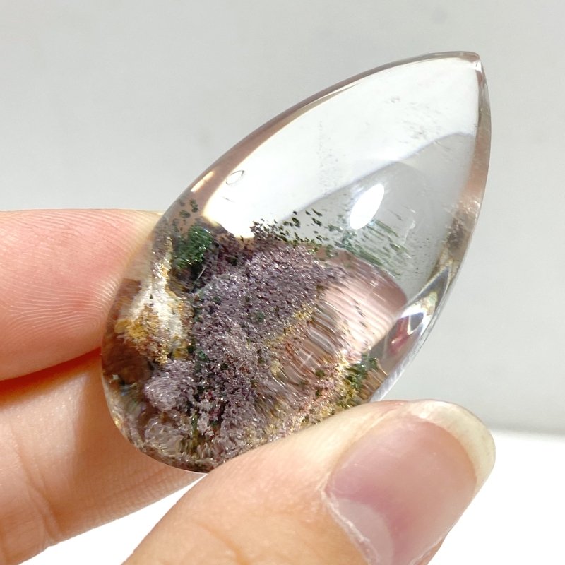 Beautiful Garden Quartz Waterdrop Shape For DIY Pendant -Wholesale Crystals