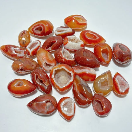 Beautiful Geode Druzy Carnelian Wholesale - Wholesale Crystals