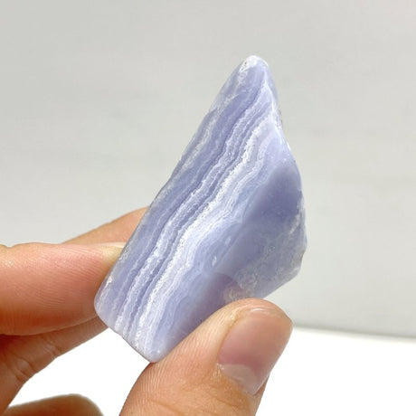 Beautiful Patterns Blue Lace Agate Free Form Mixed Size Wholesale - Wholesale Crystals