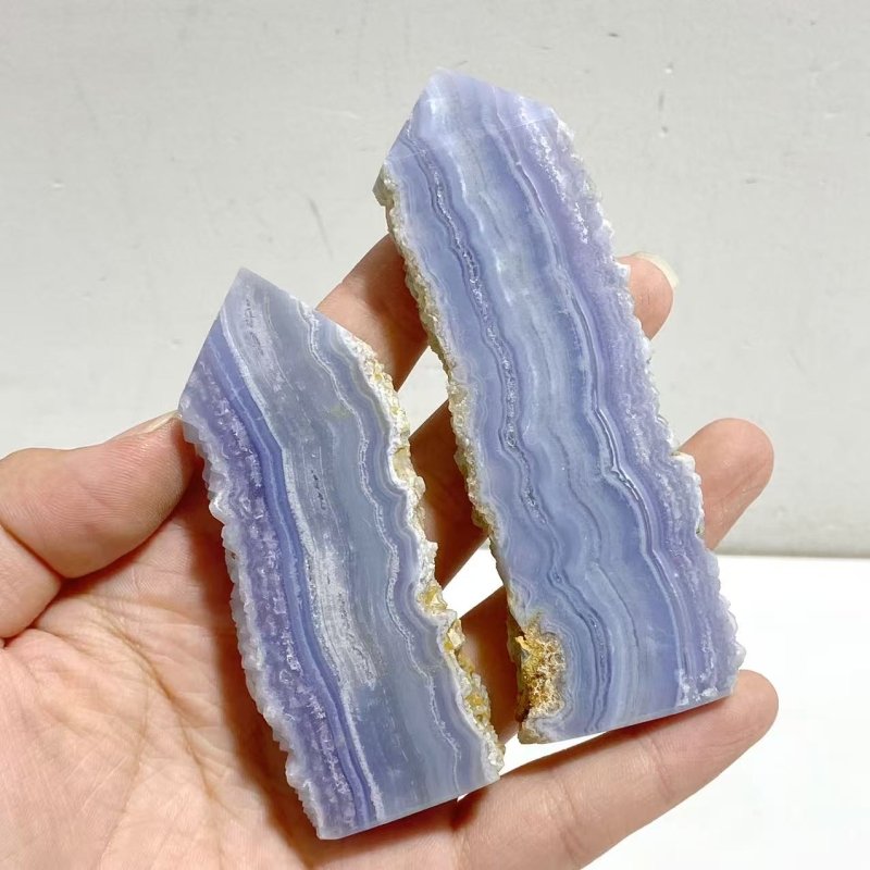 Blue Lace Agate Tower Point Wholesale -Wholesale Crystals