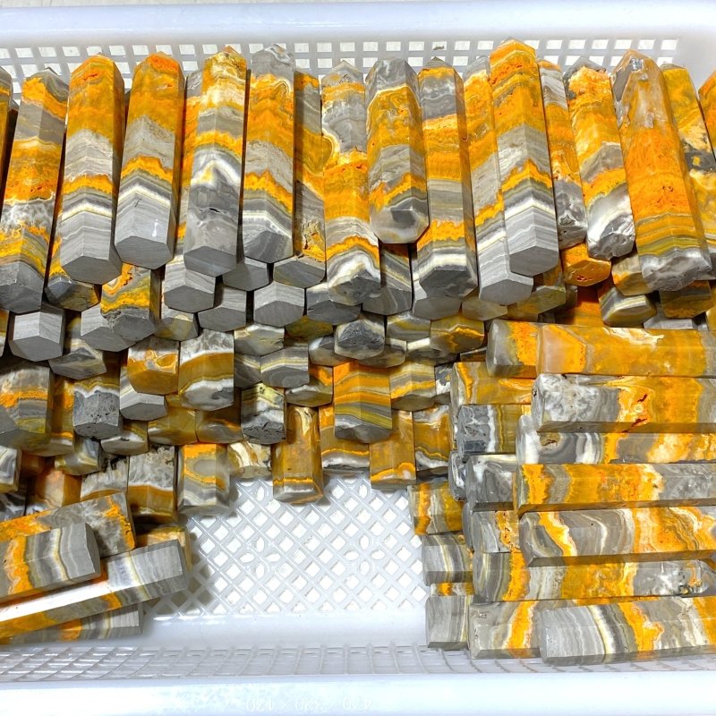 Bumblebee Jasper Tower Points Wholesale - Wholesale Crystals