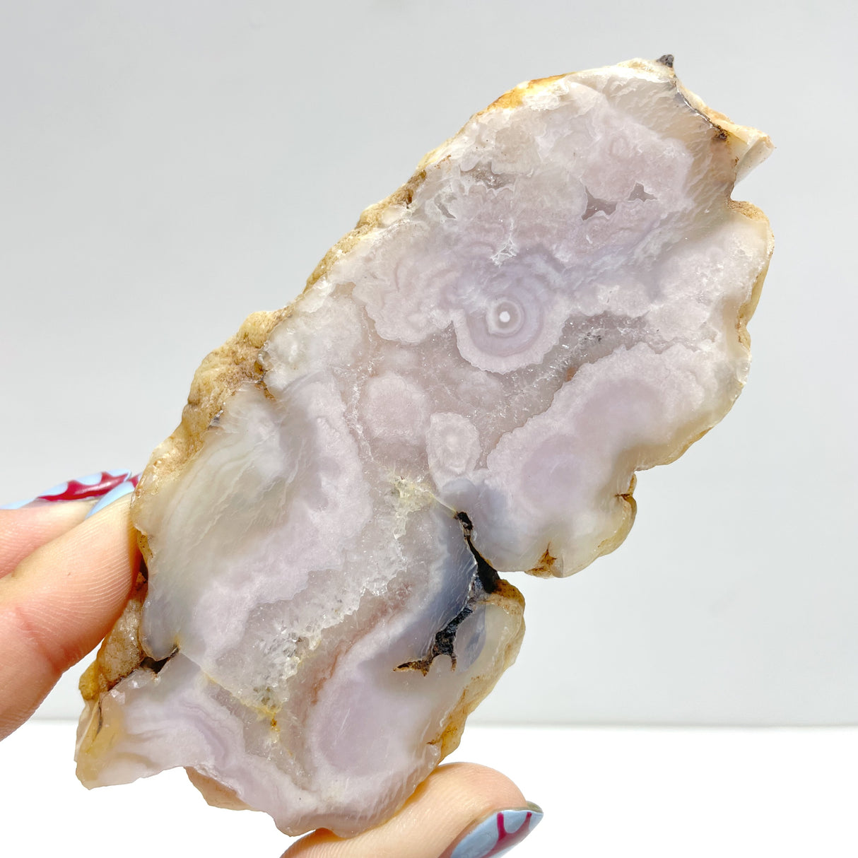 31 Pieces Beautiful Sakura Flower Agate Slab