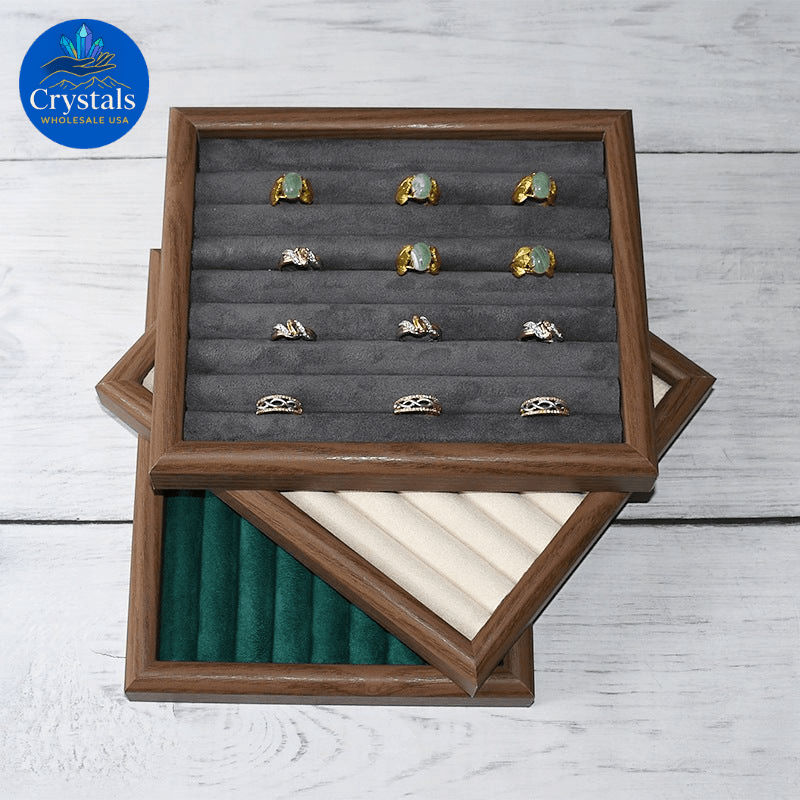 Crystal Rings Display Stands 1 - Wholesale Crystals