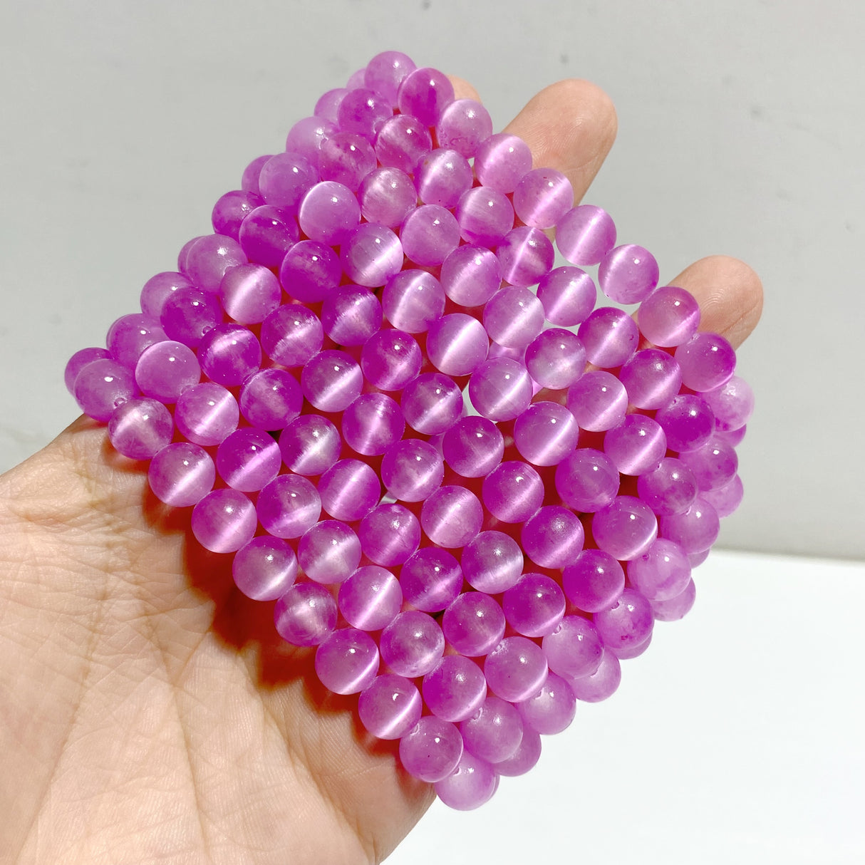 2 Types Aura Selenite Bracelets Wholesale