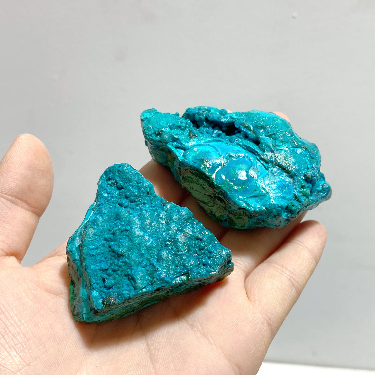 31 Pieces Beautiful Raw Chrysocolla Mixed Malachite Specimen